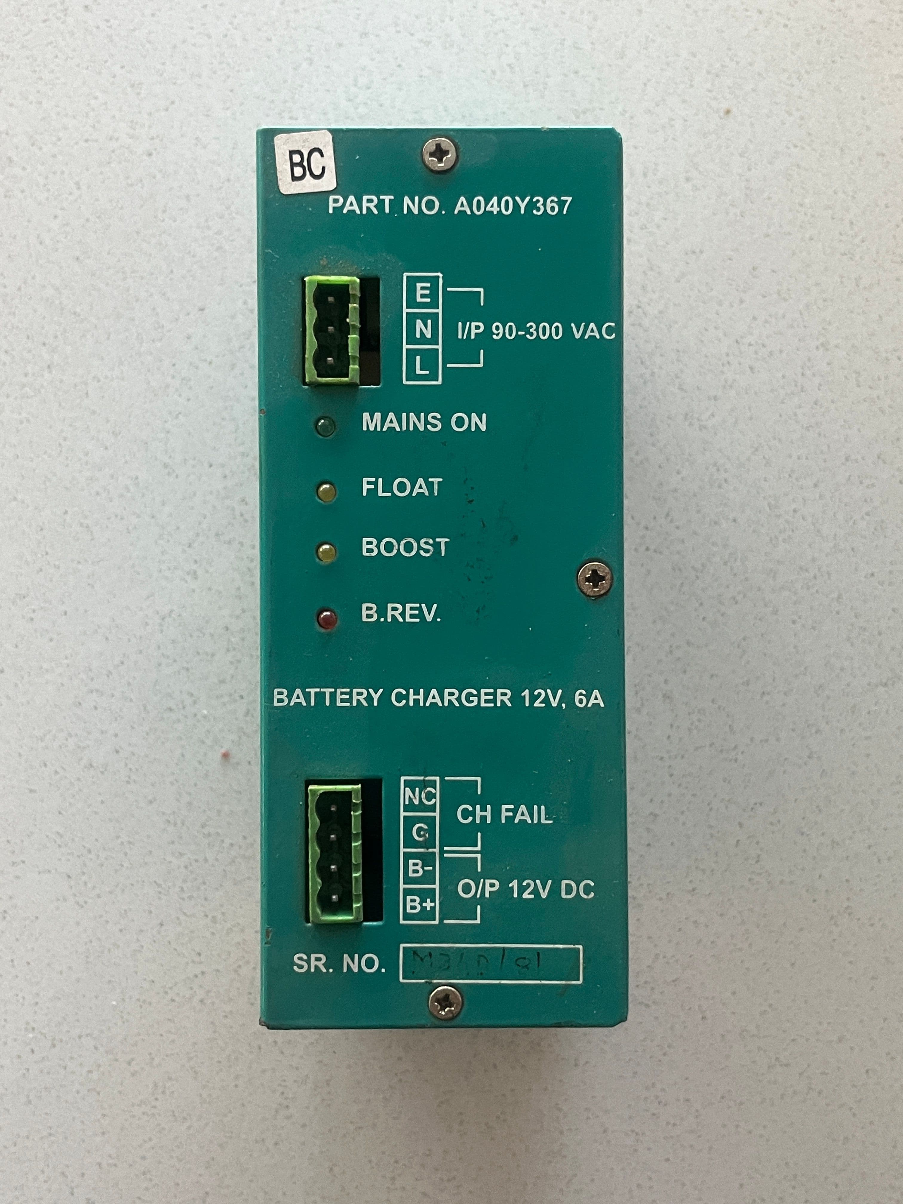 Cummins Battery Charger